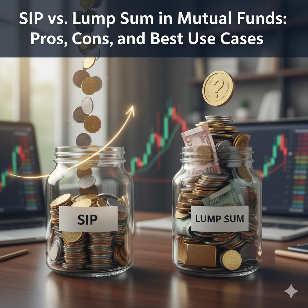 SIP vs Lump Sum in Mutual Funds: Pros, Cons, and Best Use Cases